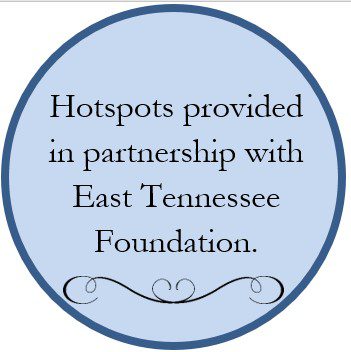 Hotspots provided in partnership with East Tennessee Foundation
